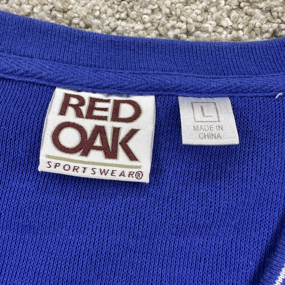 Vintage University Of Kentucky Wildcats Red Oak Men's Large Pullover Vest Blue - Picture 4 of 9